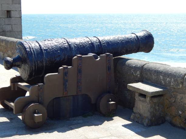 istock Cannon by the sea 999090372