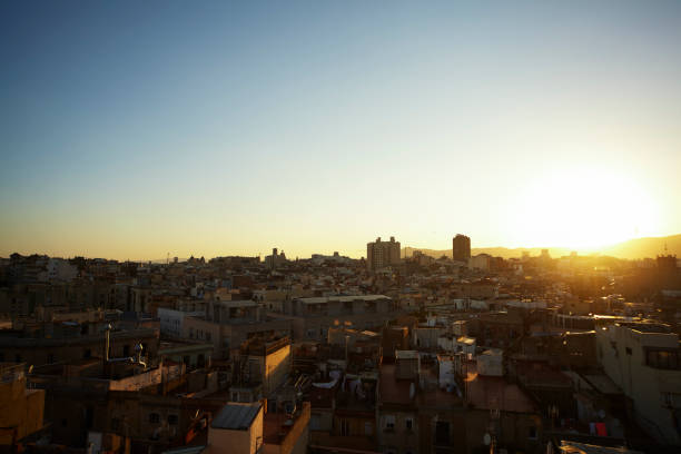 istock Cityscape with colourful sunset 999093740