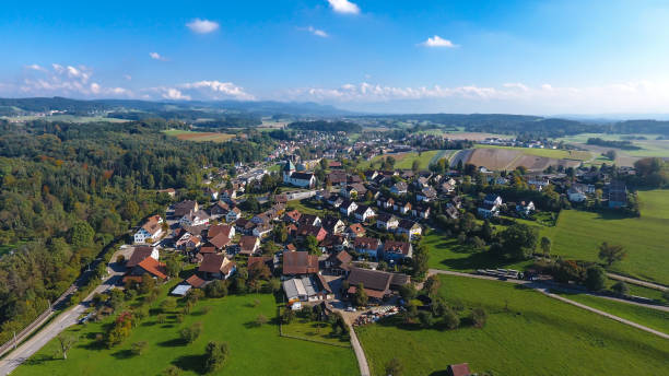 istock Panorama Illnau, Switzerland 999097120