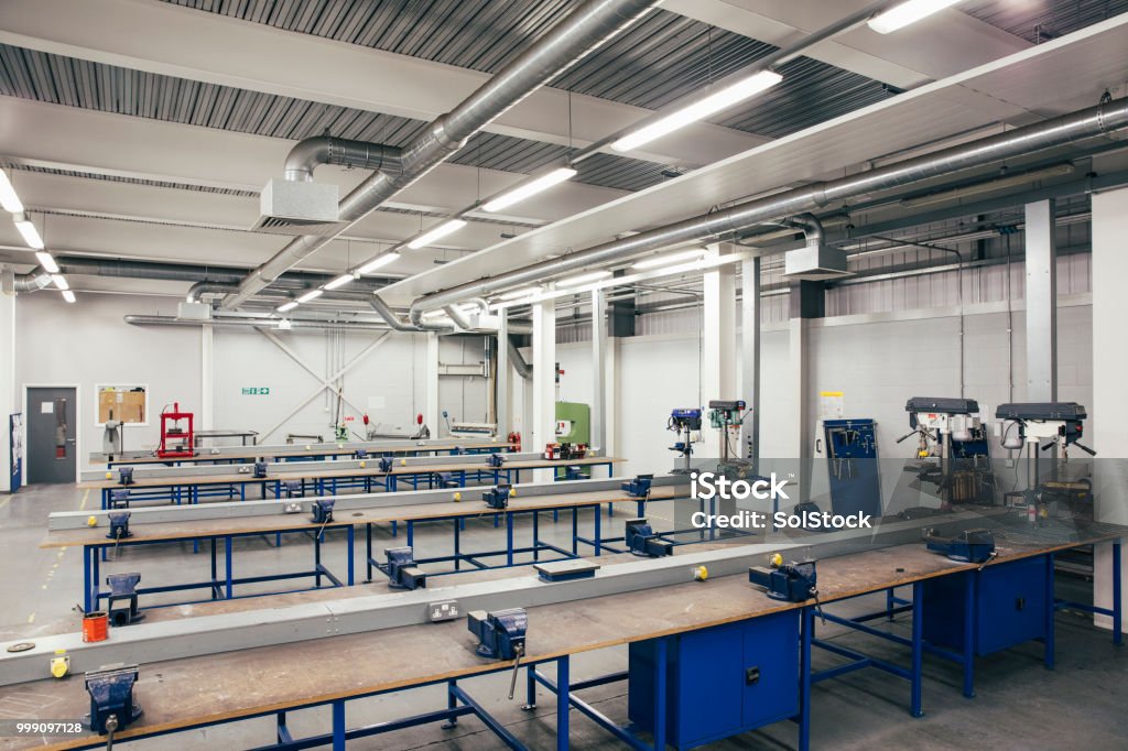 Engineering Workshops Examples Engineering Workshop Stock Photo - Download Image Now - Industry ...