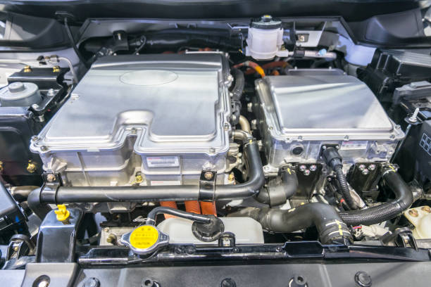 istock Hybrid engine car new innovation and Battery hybrid 999097978