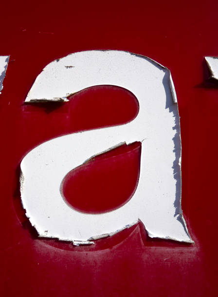 istock Written Wording in Distressed State Typography Found Letter A 999102214