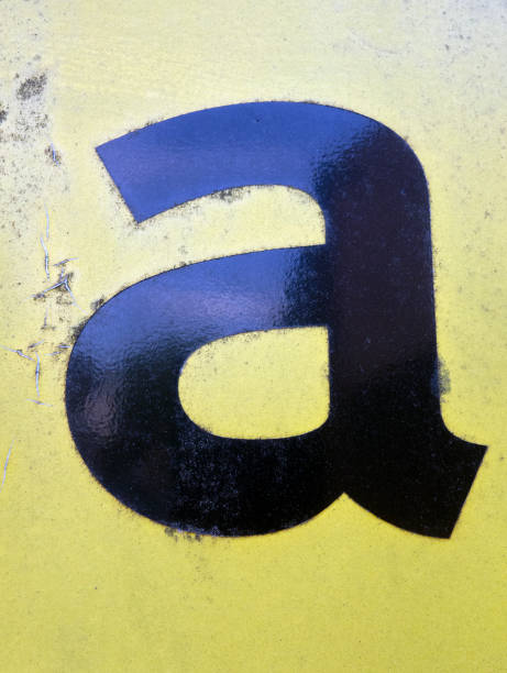 istock Written Wording in Distressed State Typography Found Letter A 999102380