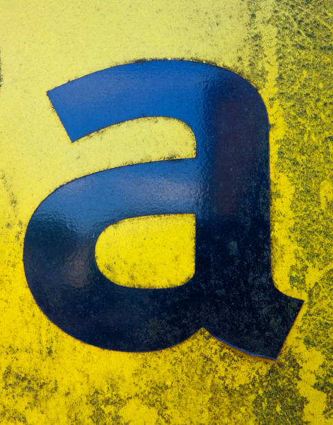 istock Written Wording in Distressed State Typography Found Letter A 999102790