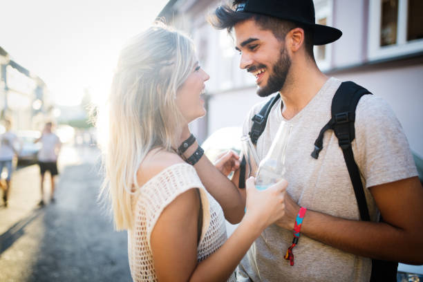 istock Group of young friends having fun together 999118716