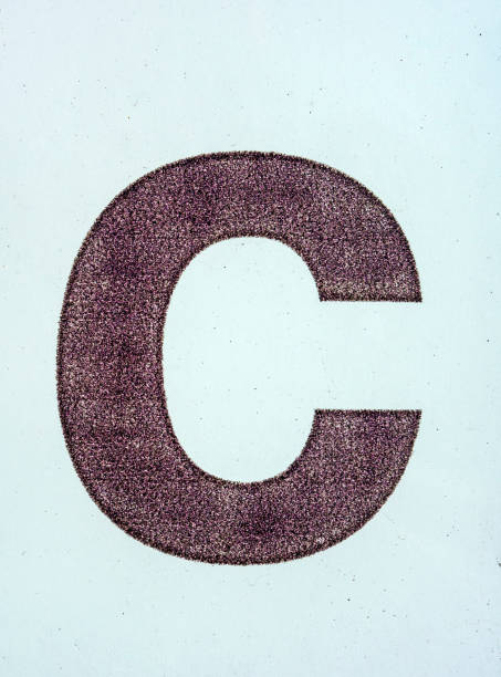istock Written Wording in Distressed State Typography Found Letter C 999181668