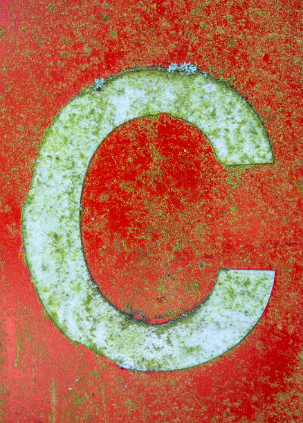istock Written Wording in Distressed State Typography Found Letter C 999181916