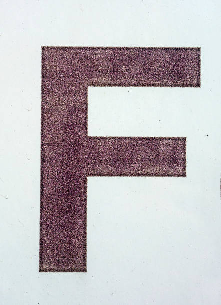 istock Written Wording in Distressed State Typography Found Letter F 999190380