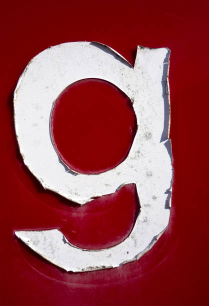 istock Written Wording in Distressed State Typography Found Letter G 999190626