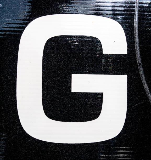istock Written Wording in Distressed State Typography Found Letter G 999191008