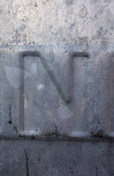 istock Written Wording in Distressed State Typography Found Letter N 999209572