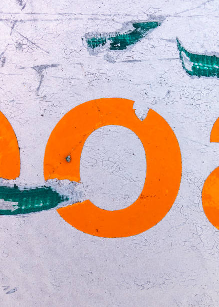 istock Written Wording in Distressed State Typography Found Letter O 0 999213940