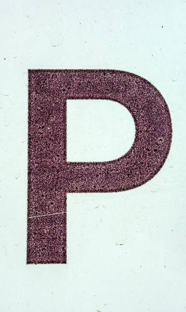 istock Written Wording in Distressed State Typography Found Letter P 999214926