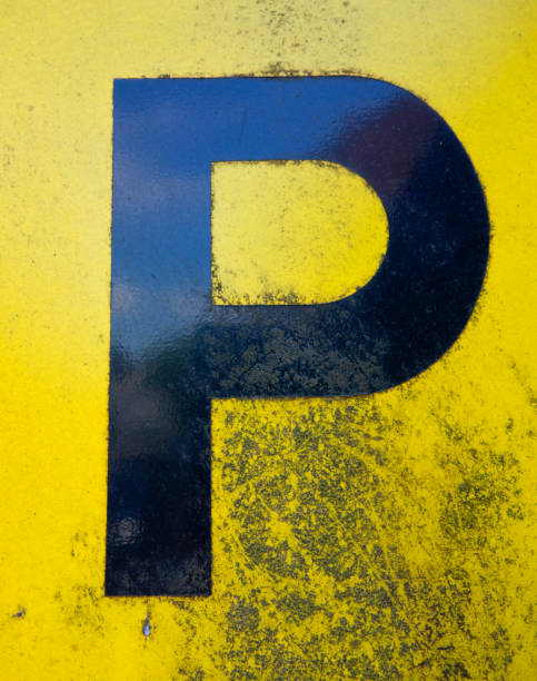 istock Written Wording in Distressed State Typography Found Letter P 999216772