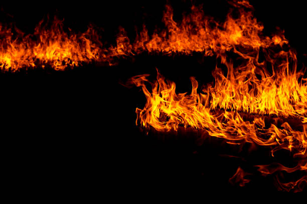 istock Massive wall of flames and fire 999225198