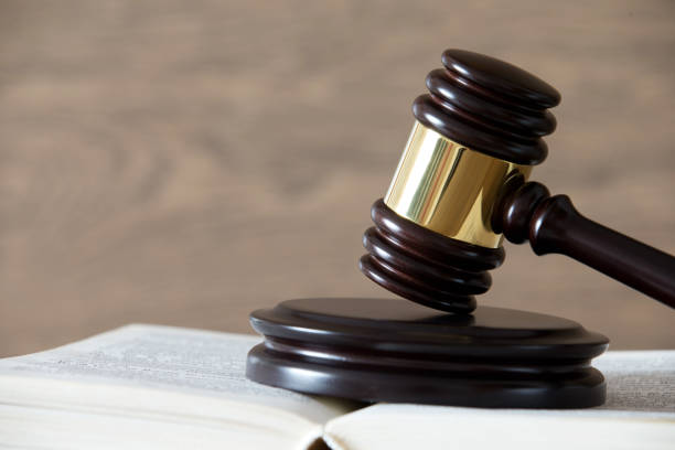 istock wooden gavel and books 999225838