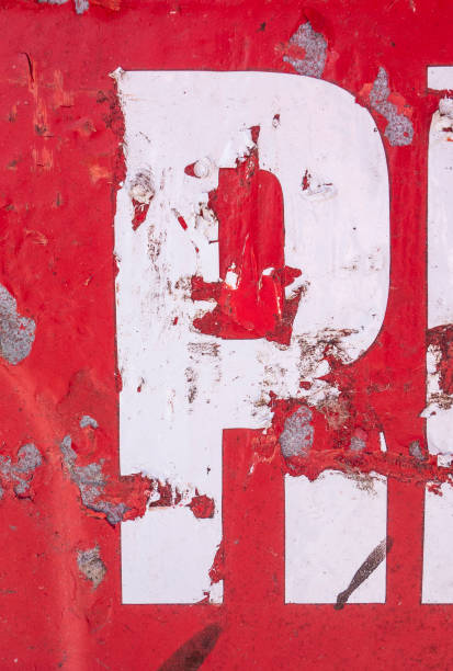 istock Written Wording in Distressed State Typography Found Letter R 999226598