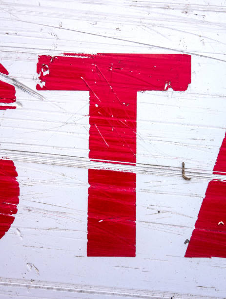istock Written Wording in Distressed State Typography Found Letter T 999231854