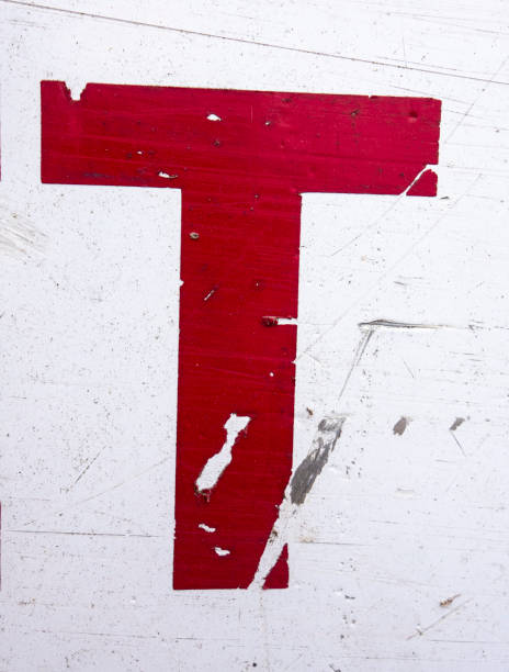 istock Written Wording in Distressed State Typography Found Letter T 999231960