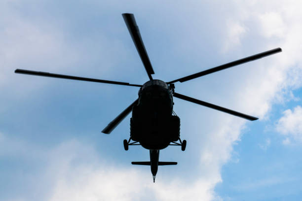 istock military helicopter in the sky 999334798