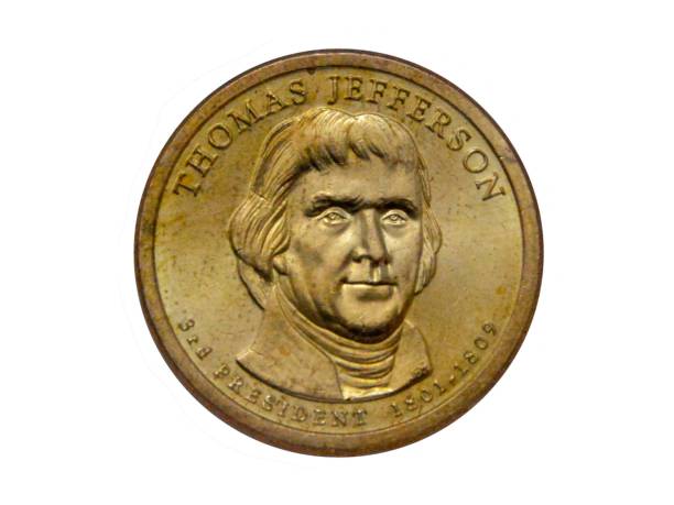 istock 2007 Presidential Dollars Thomas Jefferson 999336674