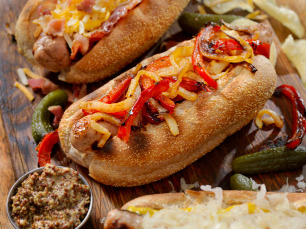 istock Gourmet Bratwurst Dogs 999349518