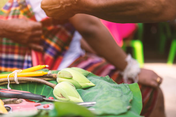 istock equipment and tools for ordain ceremony in Thailand 999378288