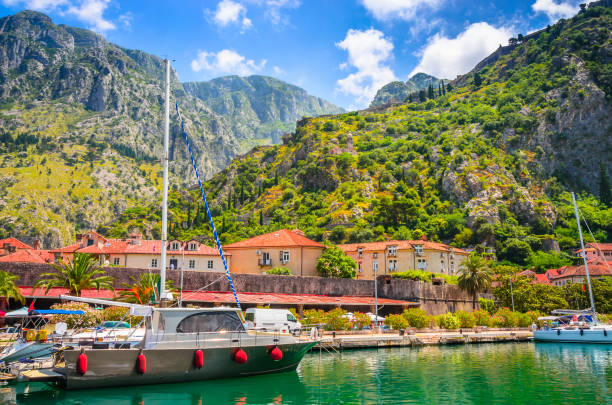 istock Port in old town Kotor, Montenegro. 999411044