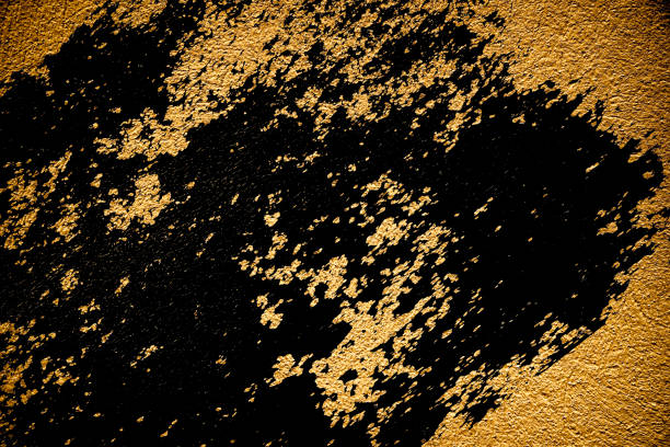 istock Grunge Rough concrete neutral ultra yellow texture, stone surface, cement background 999413040