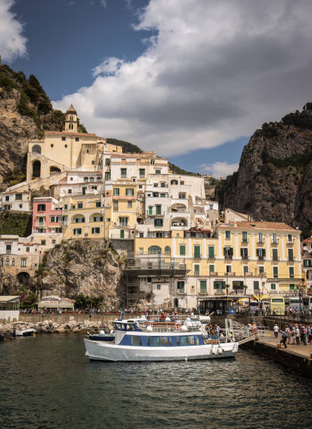 Amalfi Coast Amalfi Coast in the Summer ivory coast landscape stock pictures, royalty-free photos & images