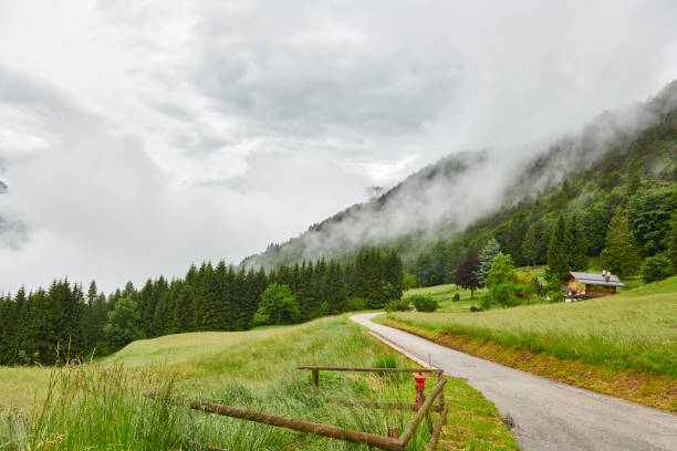 istock small mountain road in Trentino Dolomites 999512186