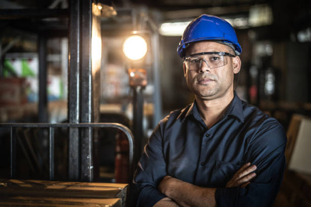 Portrait of Worker