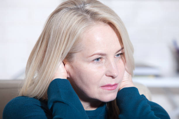 istock Sad Mature Woman Suffering From Agoraphobia 999672838