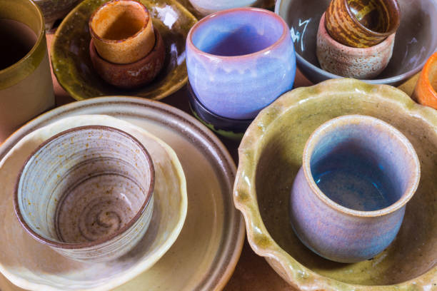 istock Ceramic bowls prepared to use for houseplant pot 999688518