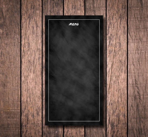 istock vintage chalk board texture with old vintage wooden frame for design element 999705852