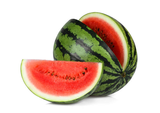 istock whole and slice red watermelon isolated on white background 999710554
