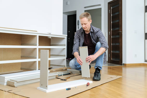 istock Furniture assembly at home. 999734942
