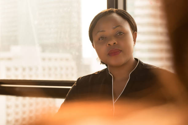 istock Powerful black businesswoman leader 999756408