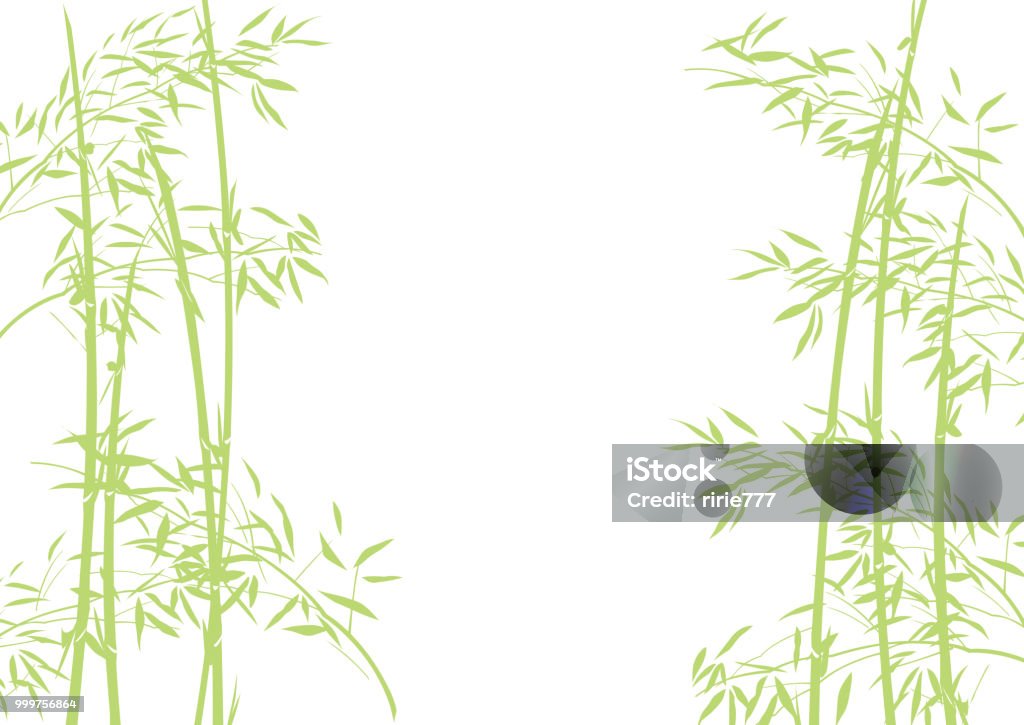 It is an illustration of bamboo. Bamboo - Plant stock vector