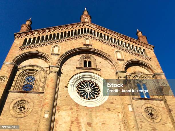 Crema Italy Cathedral Of Creamcream Cathedral Stock Photo - Download Image Now - Cathedral, Ancient, Arch - Architectural Feature