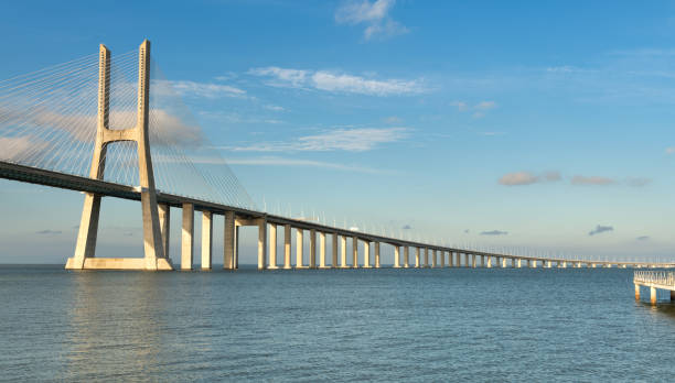 istock Vasco da Gama bridge, Lisbon, Portugal 999775016