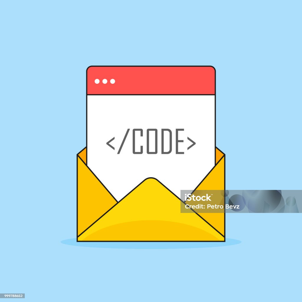 Vetores de Envelope Liso Comunicação Nova Mensagem E Enviando Sms ...