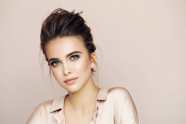 istock Beautiful woman with make-up 999805778