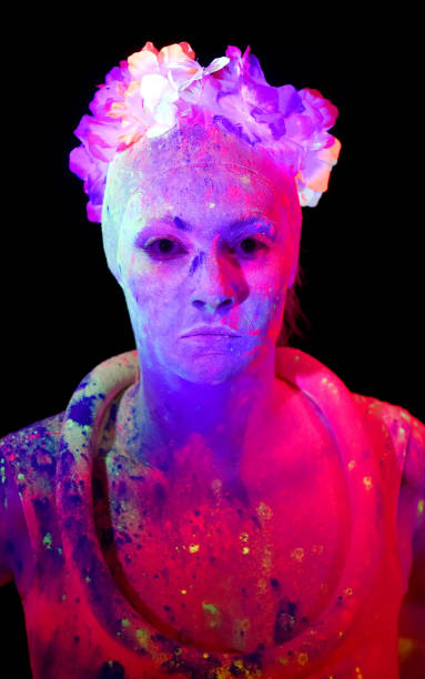istock Ugly Neon Woman 999815290
