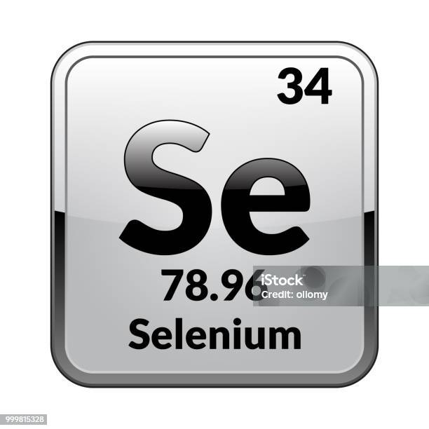 The Periodic Table Element Seleniumvector Stock Illustration - Download ...