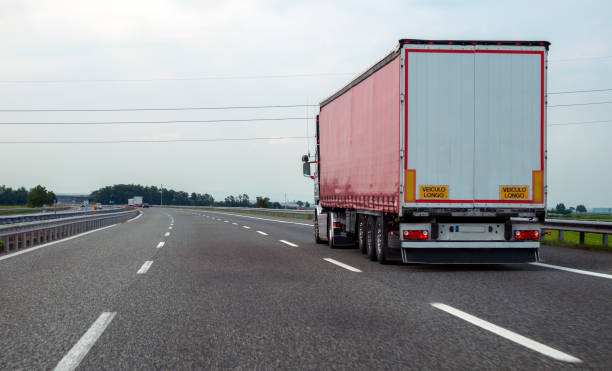 istock Highway with truck 999820866