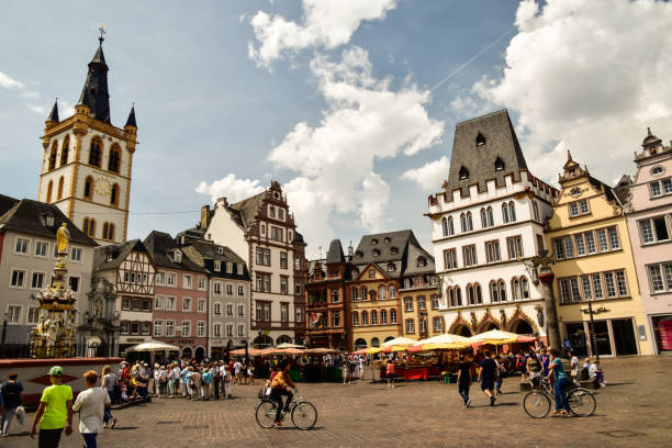 Trier City on the Moselle Trier city on the Moselle in Germany rhineland palatinate photos stock pictures, royalty-free photos & images