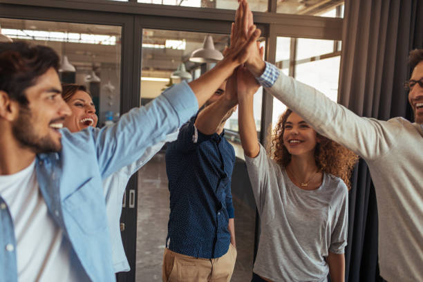 istock Fueled to succeed by their team spirit 999825286