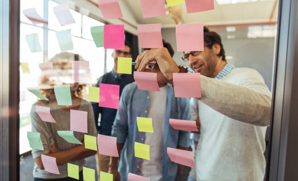 istock Putting together a winning business plan 999825308