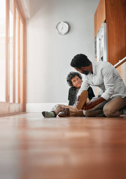 istock Let's get your shoes on before we go 999834164